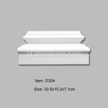 Dasar Pilaster Dekoratif PU